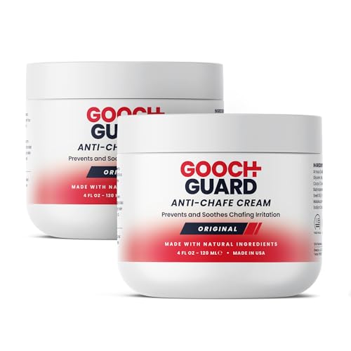 Gooch Guard 4oz jar 2-pack - anti-chafe cream bundle