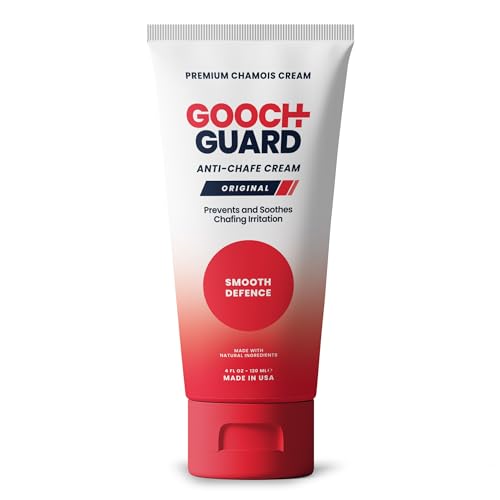 Gooch Guard 4oz anti-chafe cream tube - portable chamois cream